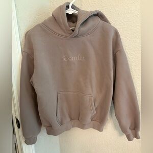 Kids XL taupe comfrt hoodie